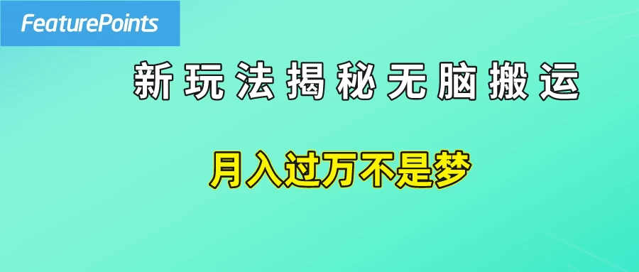 简单操作，每天50美元收入，搬运就是赚钱的秘诀！宝哥轻创业_网络项目库_分享创业资讯_最新免费网络项目资源宝哥网创项目库