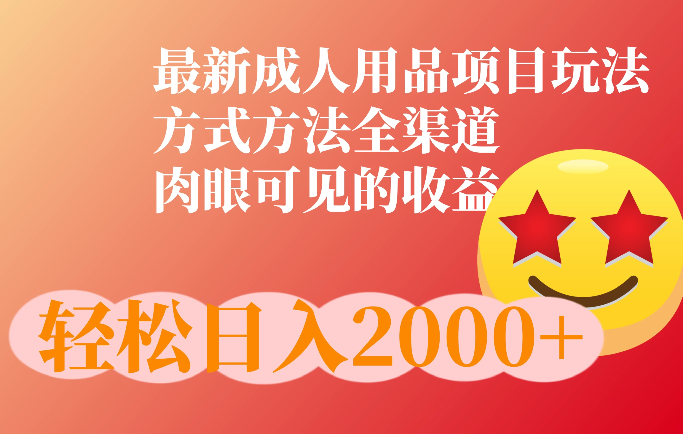 成人用品项目最新玩法，行业异常火爆，方式方法全渠道宝哥轻创业_网络项目库_分享创业资讯_最新免费网络项目资源宝哥网创项目库