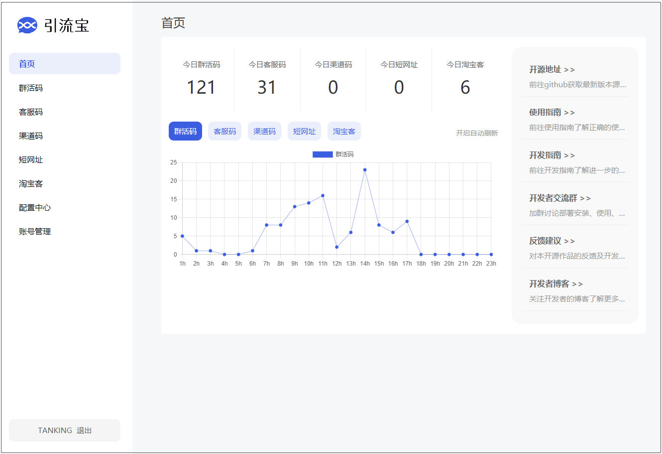 引流宝 liKeYun 活码网站源码 微信活码管理平台源码宝哥轻创业_网络项目库_分享创业资讯_最新免费网络项目资源宝哥网创项目库