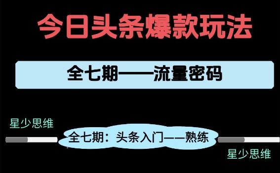 今日头条七期项目全流程解析|新手从0-1入门到实战避坑指南 今日头条七期项目全流程解析|新手从0-1入门到实战避坑指南