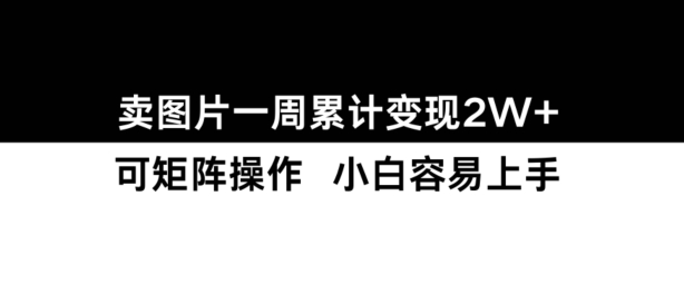 小红书【卖图片】一周累计变现2W 小白易上手宝哥轻创业_网络项目库_分享创业资讯_最新免费网络项目资源宝哥网创资源项目库