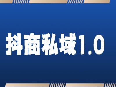 抖商服务私域1.0，抖音引流获客详细教学宝哥轻创业_网络项目库_分享创业资讯_最新免费网络项目资源宝哥网创资源项目库