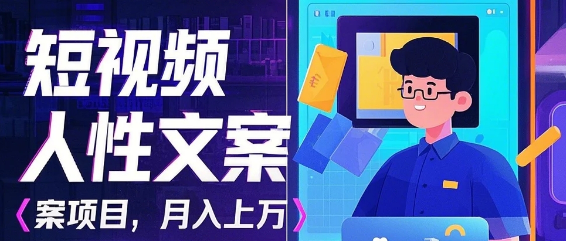 利用AI自动制作短视频人性文案项目：揭秘月入上万的精准流量变现秘籍宝哥轻创业_网络项目库_分享创业资讯_最新免费网络项目资源宝哥网创资源项目库