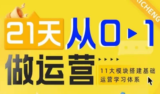 21天从0-1做运营，11大维度搭建基础运营学习体系宝哥轻创业_网络项目库_分享创业资讯_最新网创免费网络项目资源宝哥网创资源项目库