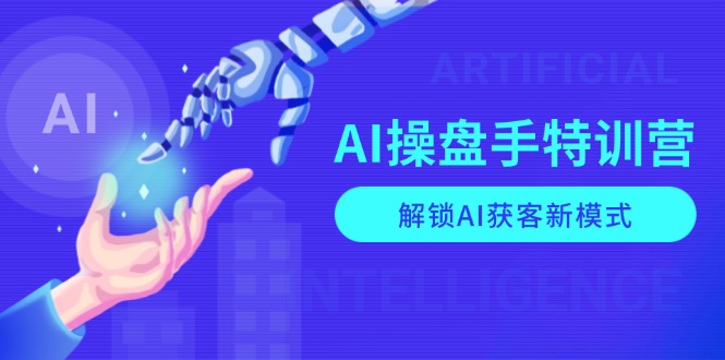 AI-操盘手特训营，解锁AI获客新模式，全面掌握AI商业应用与提示词技巧宝哥轻创业_网络项目库_分享创业资讯_最新网创免费网络项目资源宝哥网创资源项目库