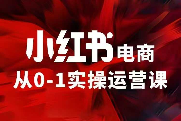 小红书电商运营，97节小红书vip内部课，带你实现小红书赚钱宝哥轻创业_网络项目库_分享创业资讯_最新网创免费网络项目资源宝哥网创资源项目库