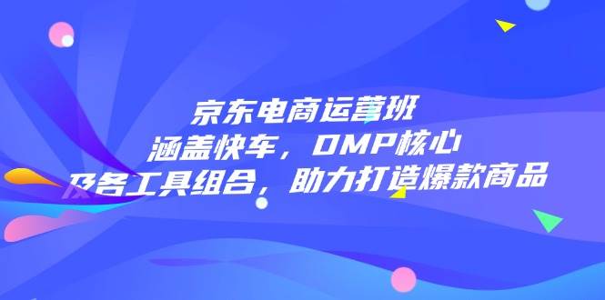 京东电商运营班：涵盖快车，DMP核心及各工具组合，助力打造爆款商品宝哥轻创业_网络项目库_分享创业资讯_最新网创免费网络项目资源宝哥网创资源项目库