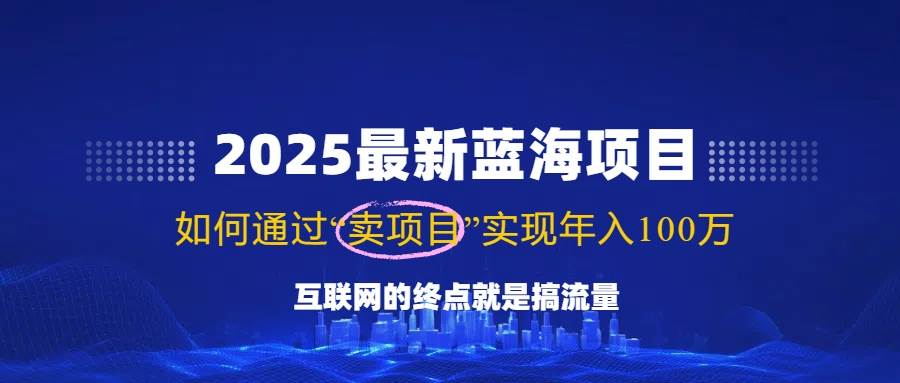 2025最新蓝海项目，零门槛轻松复制，月入10万+，新手也能操作！宝哥轻创业_网络项目库_分享创业资讯_最新网创免费网络项目资源宝哥网创资源项目库