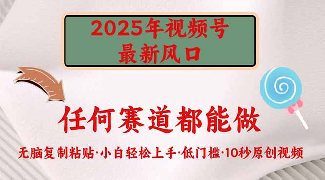 2025年视频号新风口，低门槛只需要无脑执行宝哥轻创业_网络项目库_分享创业资讯_最新网创免费网络项目资源宝哥网创资源项目库
