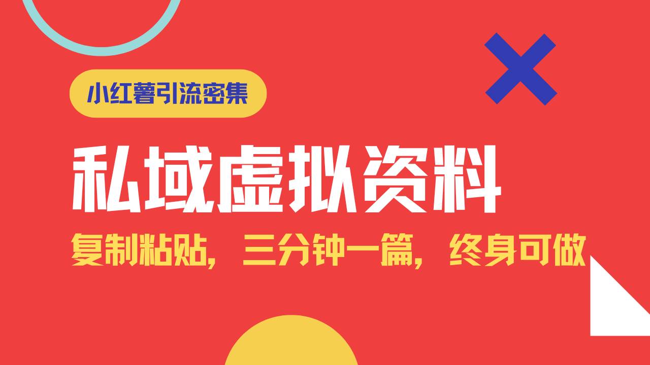 小红书引流私域旅游虚拟资料玩法，复制粘贴，三分钟一篇图文，日入1000…宝哥轻创业_网络项目库_分享创业资讯_最新网创免费网络项目资源宝哥网创资源项目库