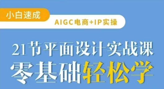 AIGC电商必备实操21节平面设计实战课，教你玩转AI宝哥轻创业_网络项目库_分享创业资讯_最新网创免费网络项目资源宝哥网创资源项目库