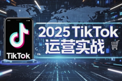 2025TikTok电商运营，掌握TikTok店铺运营核心技巧，实现低成本高转化宝哥轻创业_网络项目库_分享创业资讯_最新网创免费网络项目资源宝哥网创资源项目库