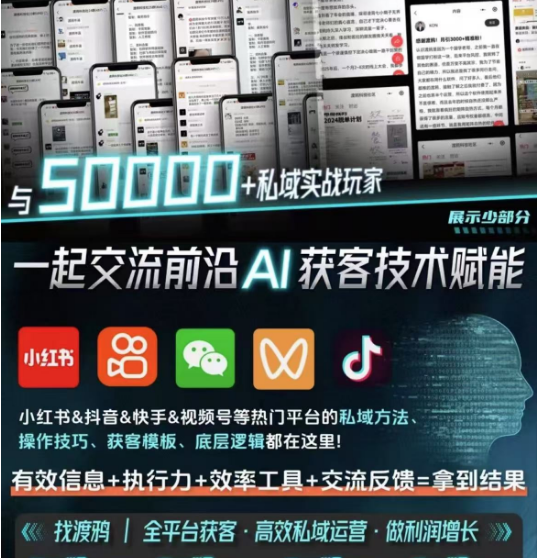 【渡鸦科技社】内部学习资料，私域流量入门指南宝哥轻创业_网络项目库_分享创业资讯_最新网创免费网络项目资源宝哥网创资源项目库