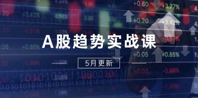 A股趋势实战课：主力动向+政策红利，2025全年策略5月更新宝哥轻创业_网络项目库_分享创业资讯_最新网创免费网络项目资源宝哥网创资源项目库