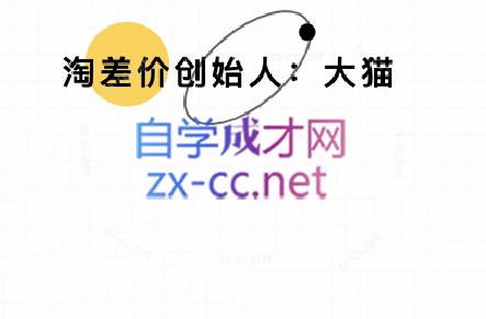大猫淘差价课程(部分更新5月)宝哥轻创业_网络项目库_分享创业资讯_最新网创免费网络项目资源宝哥网创资源项目库