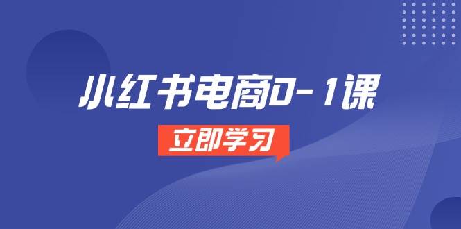 小红书电商0-1课，开店选品全流程，多平台素材处理与爆款笔记制作宝哥轻创业_网络项目库_分享创业资讯_最新网创免费网络项目资源宝哥网创资源项目库