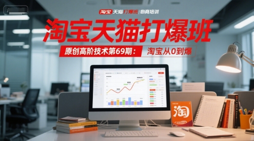 淘宝天猫打爆班原创高阶技术第69期：淘宝从0到爆宝哥轻创业_网络项目库_分享创业资讯_最新免费网络项目资源宝哥网创资源项目库
