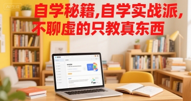 自学秘籍，自学实战派，不聊虚的只教真东西宝哥轻创业_网络项目库_分享创业资讯_最新网创免费网络项目资源宝哥网创资源项目库