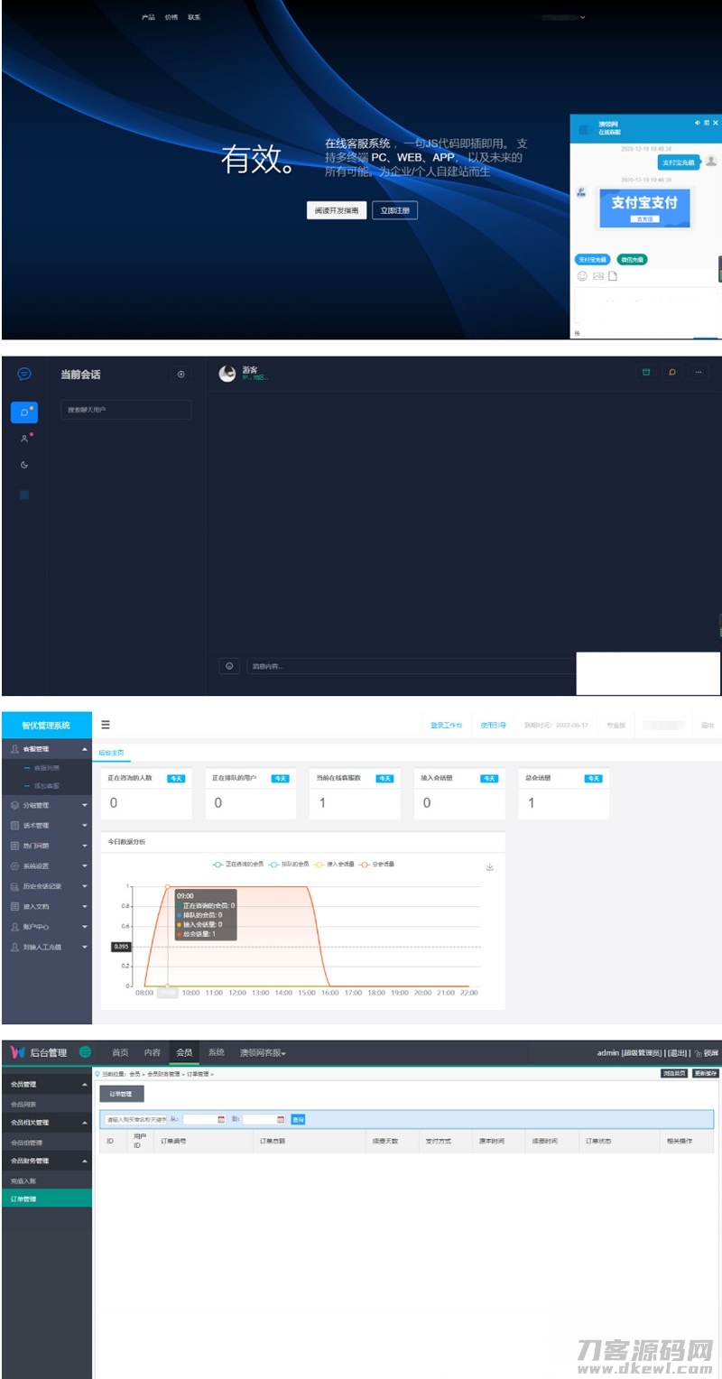 PHP轻量级在线客服系统源码 自适应手机移动端宝哥轻创业_网络项目库_分享创业资讯_最新网创免费网络项目资源宝哥网创资源项目库