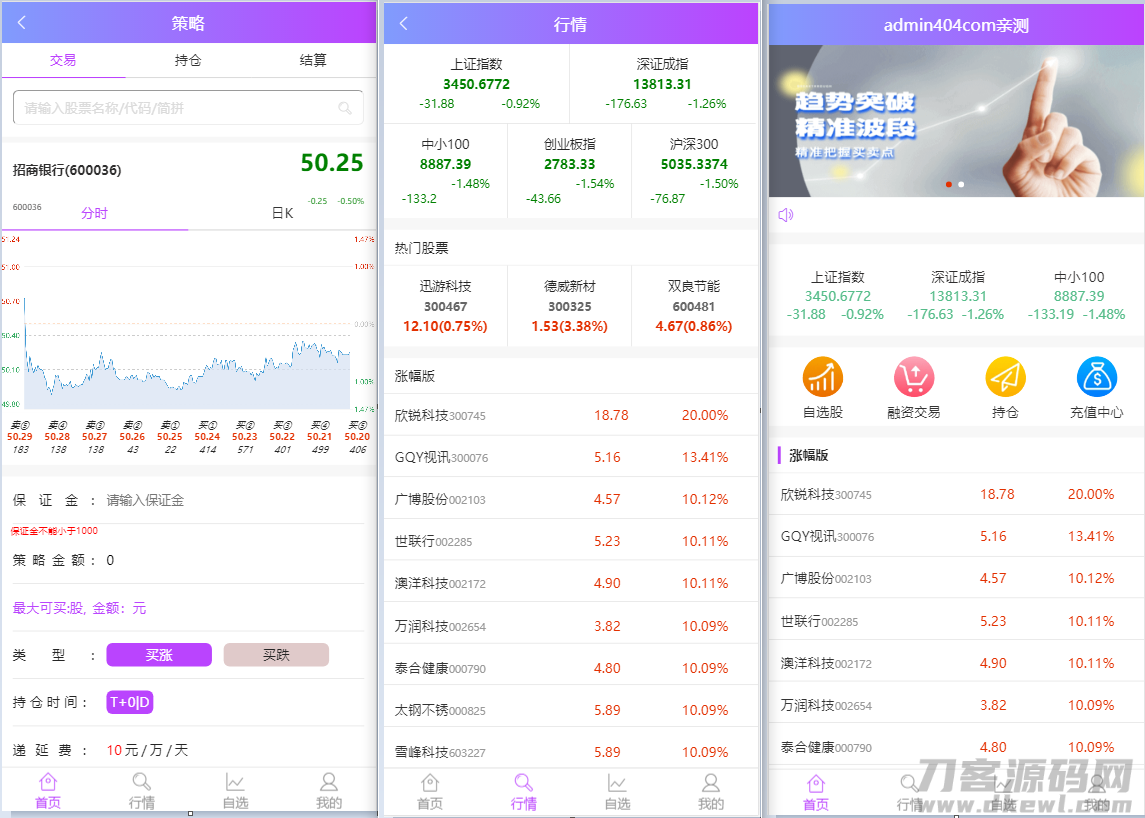 2021最新单手机版双融/金融系统 带静态推广官网宝哥轻创业_网络项目库_分享创业资讯_最新网创免费网络项目资源宝哥网创资源项目库