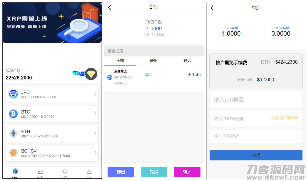 【多币种区块链交易所源码】最新价格走势+币种区块链交易所+存取功能齐全+带有身份认证+量化交易宝哥轻创业_网络项目库_分享创业资讯_最新网创免费网络项目资源宝哥网创资源项目库