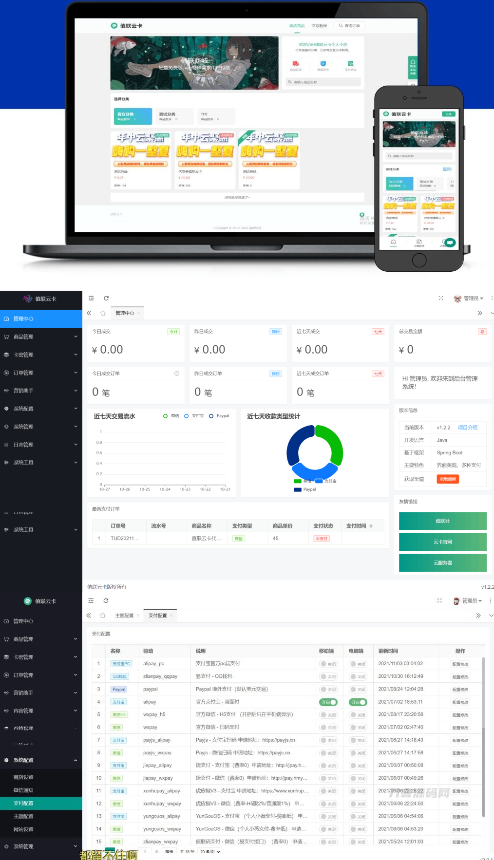 值联云卡自动售卡商业系统v2.0.0宝哥轻创业_网络项目库_分享创业资讯_最新网创免费网络项目资源宝哥网创资源项目库